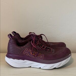 Hoka One One Bondi 6 Running Shoes Purple Women’s Size 9.5